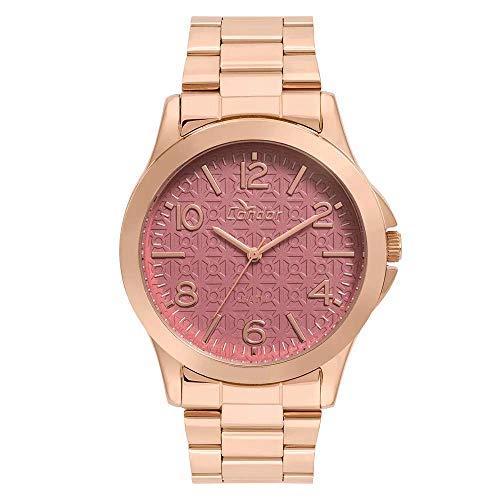 Relogio Feminino Rose Gold Prova D'água Condor Original+NF