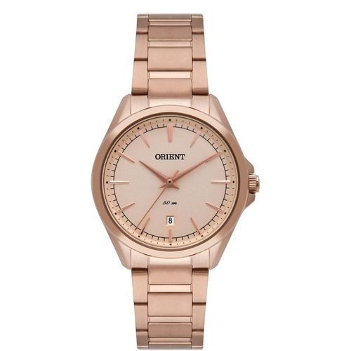 Relogio Feminino Rose Orient Analógico com Calendário FRSS10