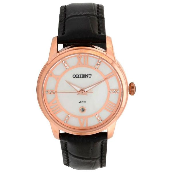 Relogio Feminino Rose Orient Numeros Romanos Frsc1006