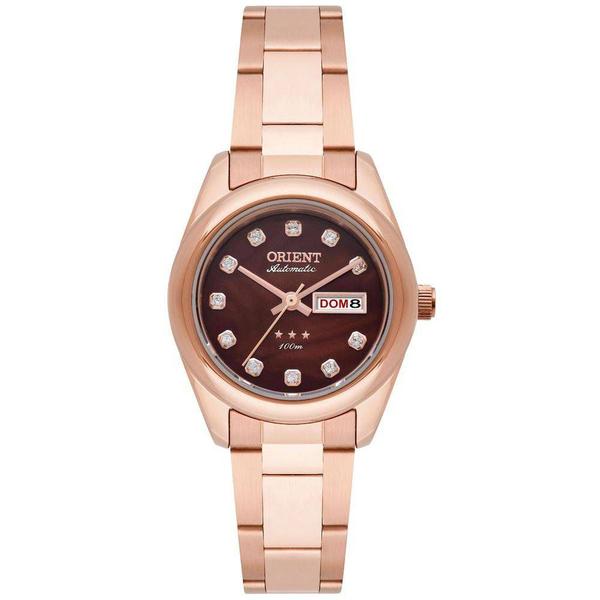 Relogio Feminino Rose Orient Pequeno Automático com Data