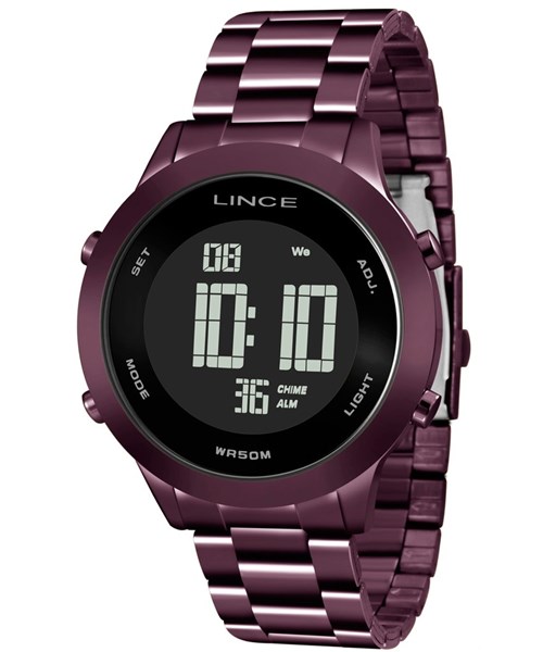 Relógio Feminino Roxo Lince Sdph083L Pxux