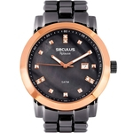 Relógio Feminino Seculus 20422LPSVUA6 Aço negro