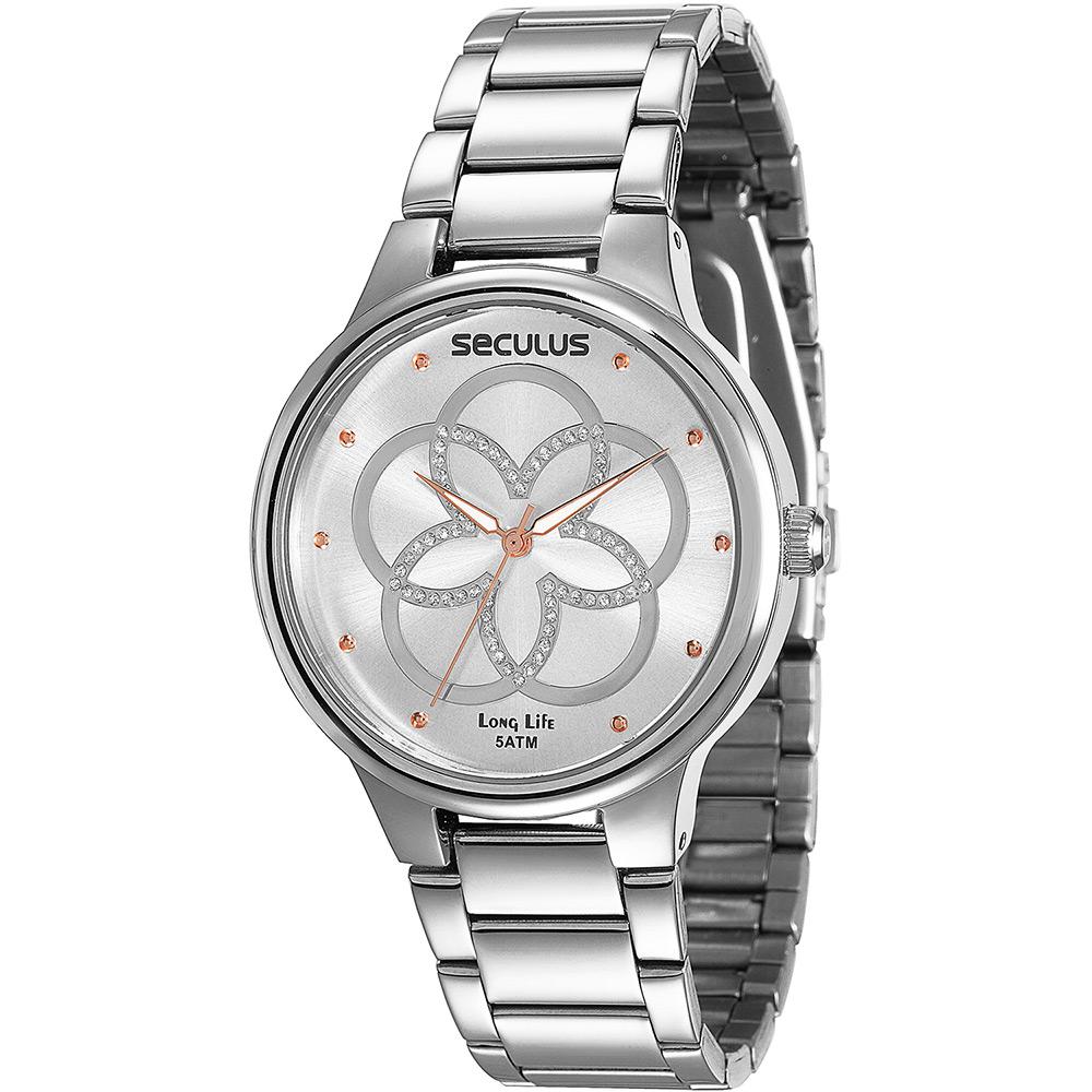 Relógio Feminino Seculus Analógico Fashion 28545l0svna2