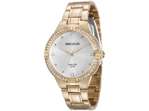 Relógio Feminino Seculus Analógico - Resistente à Água Long Life 28817LPSVDA1