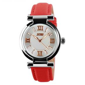 Relógio Feminino Skmei Modelo 9075 - Vermelha