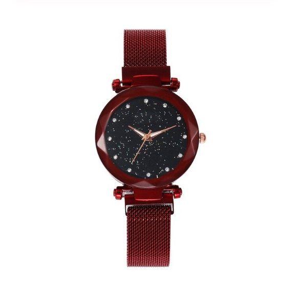 Relógio Feminino Strass Star Universe Pulseira Magnética - Estrelado