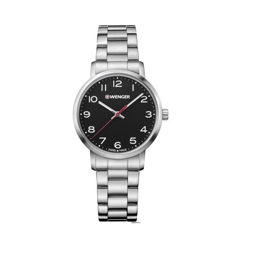 Relógio Feminino Suíço Wenger Linha Avenue Lady Aço Inox 34mm 01.1621.102