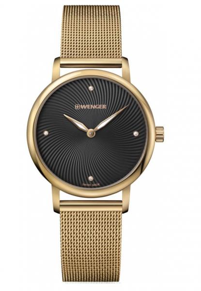 Relógio Feminino Suíco Wenger Urban Donnissima Dourado 01.1721.102