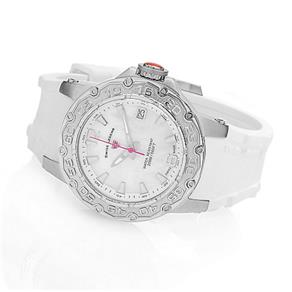 Relógio Feminino Swiss Legend Ultrasonic - Modelo SL-14098SM-02-WHT