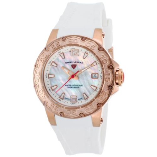 Relógio Feminino Swiss Legend Ultrasonic - Modelo Sl-14098sm-rg-02-wht