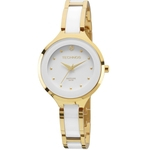 Relógio Feminino Technos 2035LYW/4B Dourado/Branco 36mm