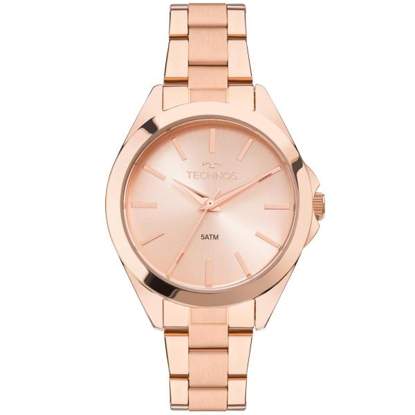 Relógio Feminino Technos 2035MLM/4J 36mm Aço Rose