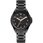 Relógio Feminino Technos 2035mro/4p Aço Black