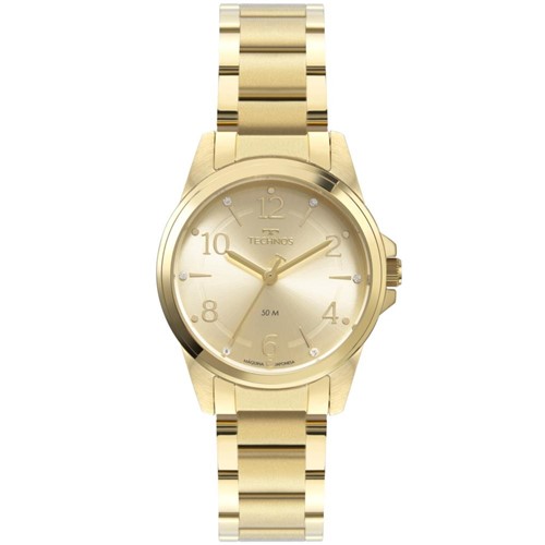 Relógio Feminino Technos 2035MTF/1X 32mm Aço Dourado