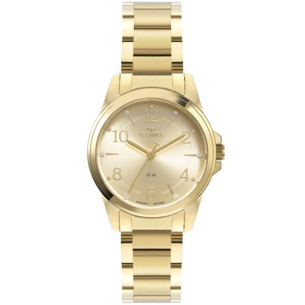 Relógio Feminino Technos 2035MTF/1X 32mm Aço Dourado