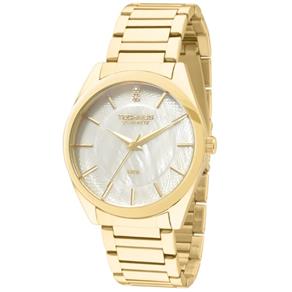 Relógio Feminino Technos 2036LOU/4B 40mm Pulseira Aço Dourada