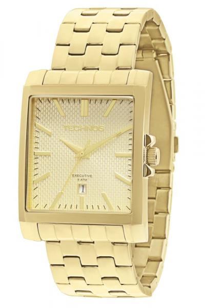 Relógio Feminino Technos 2115KOZ/4X 36mm Aço Dourado