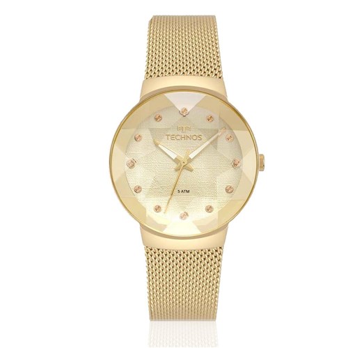 Relógio Feminino Technos Analógico 2035Mpw/4X Dourado