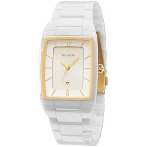 Relógio Feminino Technos Analógico Elegance Ceramic - GN10AO/1B - Branco