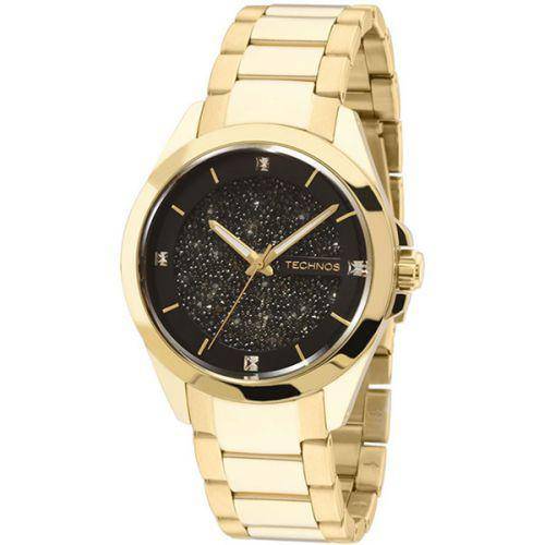 Relógio Feminino Technos Analógico Elegance Crystal - 203aaa/4p - Dourado