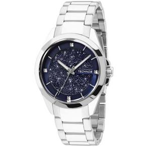 Relógio Feminino Technos Analógico Elegance Crystal - 203Aab/1A - Prata