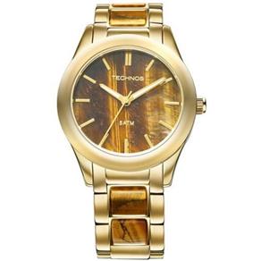 Relógio Feminino Technos Analógico Elegance Stone Collection - 2033ad/4m - Dourado