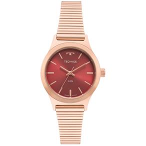 Relógio Feminino Technos Boutique 2035MQI/5R 30mm Aço Rosé