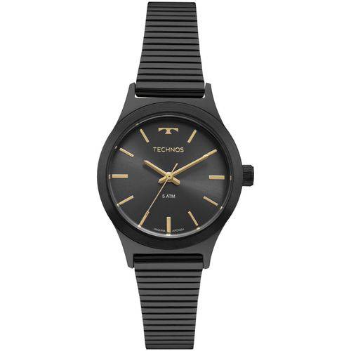 Relógio Feminino Technos Boutique 2035MQJ/4C 30mm Aço Preto