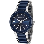 Relógio Feminino Technos Ceramic Sapphire 2115krt/1a Azul