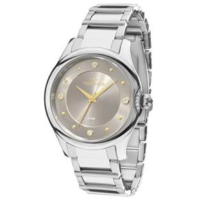 Relógio Feminino Technos Crystal 2035MFS/3C 38mm Aço