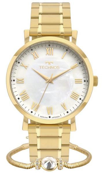 Relogio Feminino Technos Dourado 2035MQZK4B