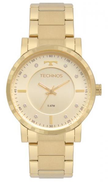 Relógio Feminino Technos Dourado 2036MJS/4X