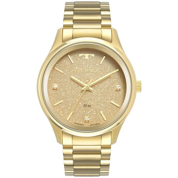 Relógio Feminino Technos Dourado 2036MLZ/4D