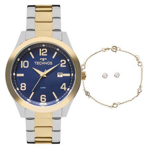 Relógio Feminino Technos Dourado 2115KZU/K5