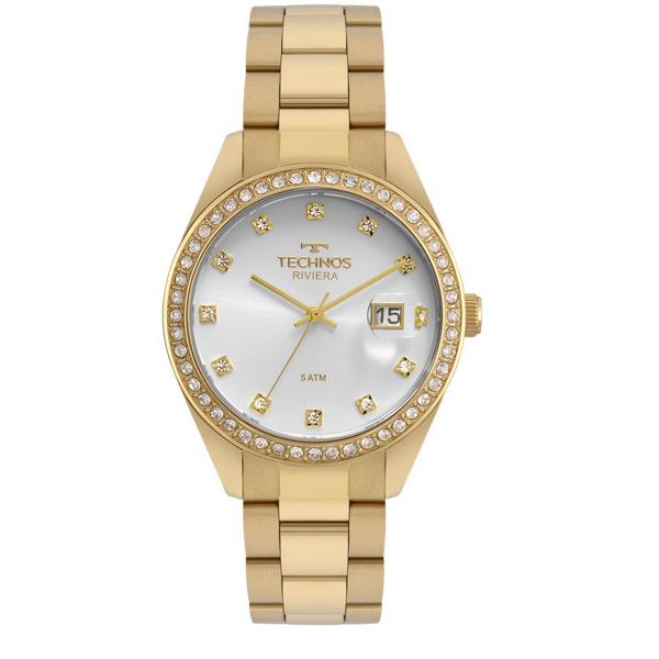 Relógio Feminino Technos Dourado 2115moi/4