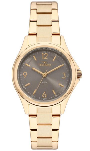 Relogio Feminino Technos Dourado Banhado Ouro 2035MNI4C