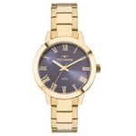 Relogio Feminino Technos Dourado Elegance 2035mku4a