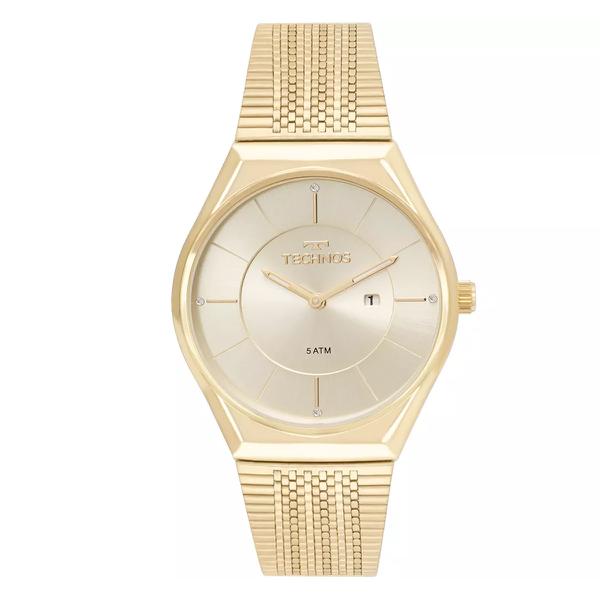 Relogio Feminino Technos Dourado Gl15ar