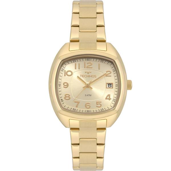 Relógio Feminino Technos Dress 2115MRJ/4X 34mm Aço Dourado