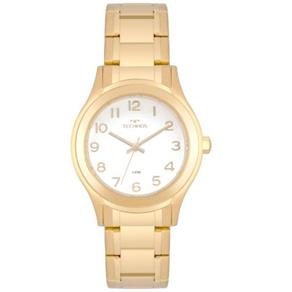 Relógio Feminino Technos Elegance 2035MON/4B 36mm Aço Dourado