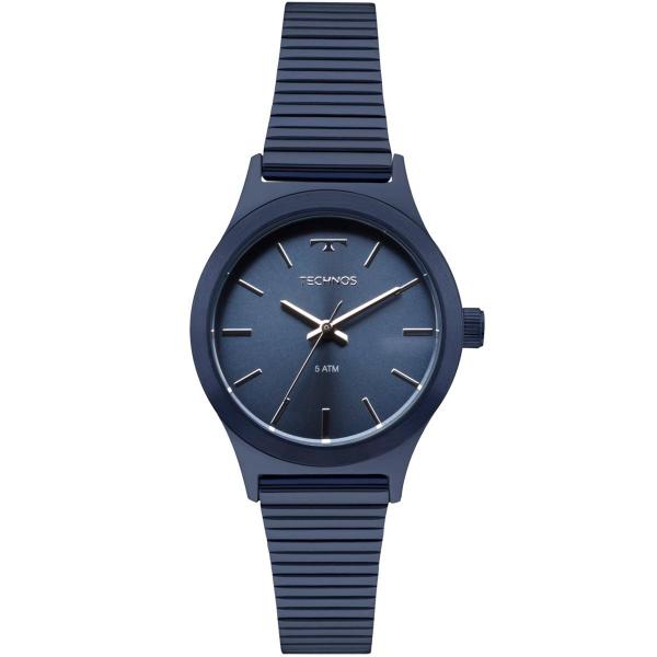 Relógio Feminino Technos Elegance Boutique 2035MMI/4A 30mm Aço Azul