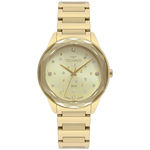 Relógio Feminino Technos Elegance Crystal 2036mkh/4x Dourado