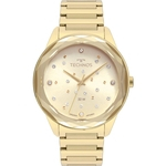 Relógio Feminino Technos Elegance Crystal 2036MKH/4X Dourado