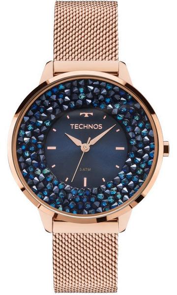 Relógio Feminino Technos Elegance Crystal Swarovski 2035MLE/4A