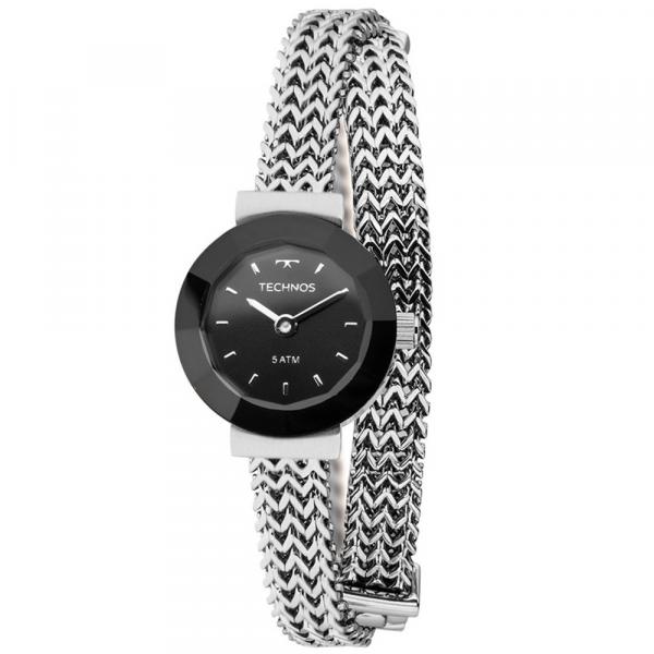 Relógio Feminino Technos Elegance Mini 5y20iq/1p - Prata/preto