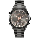 Relógio Feminino Technos Fashion Anadigi T200ak/4c 40mm Aço Preto