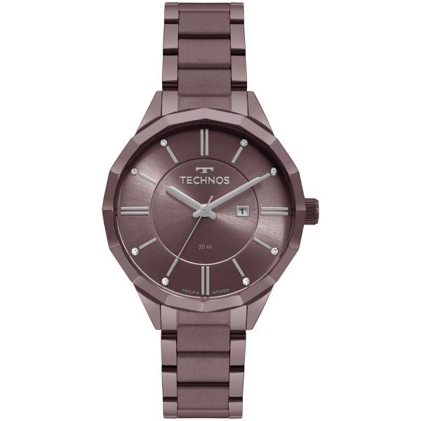 Relógio Feminino Technos Fashion Trend 2015CCN/4G 38mm Aço Roxo