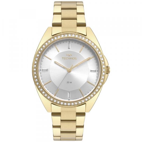 Relógio Feminino Technos Fashion Trend 2035MQX/4K 38mm Aço Dourado