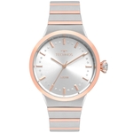 Relógio Feminino Technos Icon 2036mjv/5k Aço Bicolor Prata/rosé