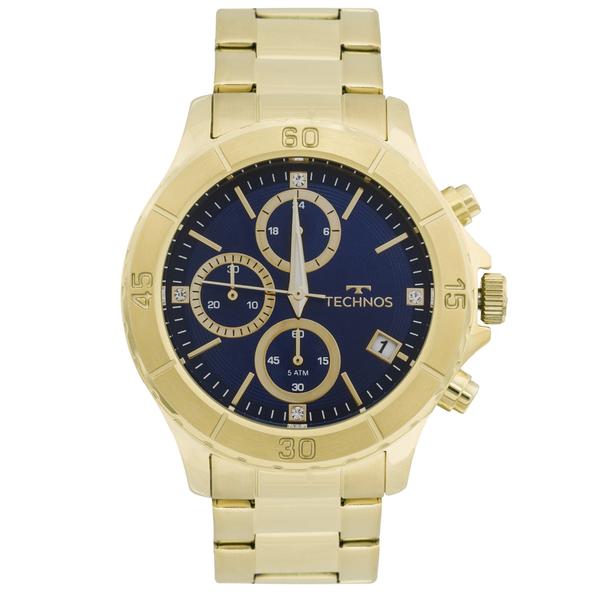 Relógio Feminino Technos JS15BM/4A Pulseira Aço Dourada